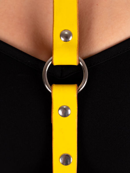 cadena de cuero erótica y BDSM artesanal