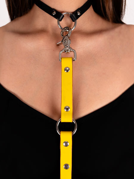 cadena de cuero erótica y BDSM artesanal