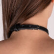Collar/choker de cuero erótico artesanal